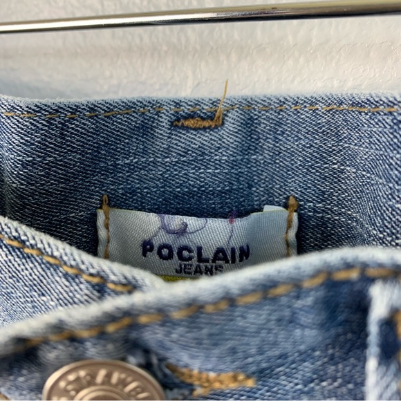 Poclain Extra High Rise Skinny Raw Hem Jeans Size 26 - Picture 5 of 6